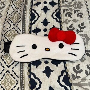 Hello Kitty Red and White Sleep Mask